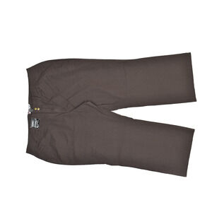 NEW Avenue Women's Bootcut Cargo Pocket Pants Brown Plus Size 24 NWT